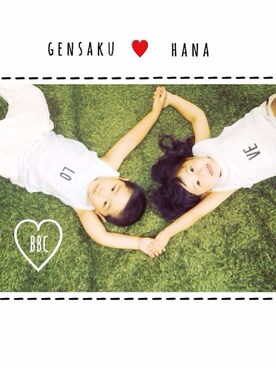 「BBCのアイテム」を使った、ihiさん（キッズ・90cm）の夏コーディネート