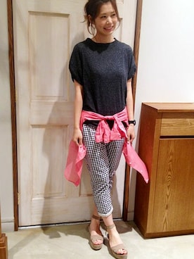 薦田 侑希さんのコーディネート