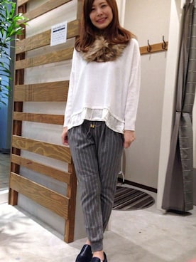 薦田 侑希さんのコーディネート