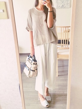 Saharuさん（レディース・154cm）の夏コーディネート