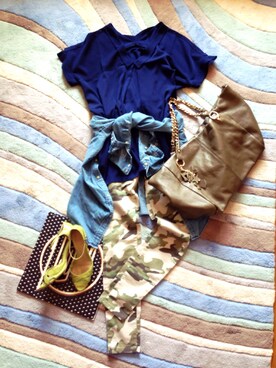 ©︎さん（レディース・168cm）の春コーディネート