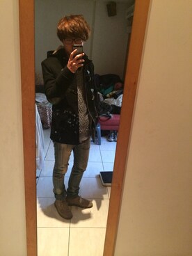 王軒軒さんのコーディネート