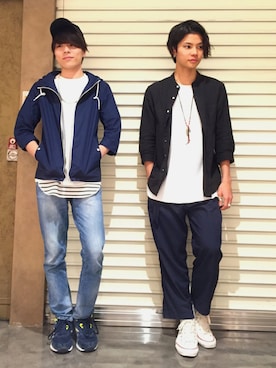 鈴木隆文さん（メンズ・178cm）の春コーディネート