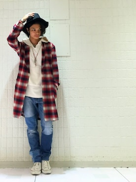 鈴木隆文さん(メンズ・178cm)の夏コーディネート