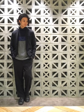 鈴木隆文さん（メンズ・178cm）の秋コーディネート