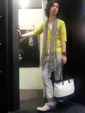 Fujiさん（メンズ・178cm）の夏コーディネート