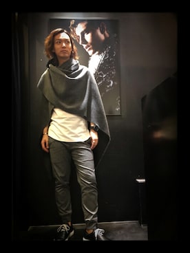 「ジョガーパンツ」｜Fujiさん（メンズ・178cm）の秋コーディネート