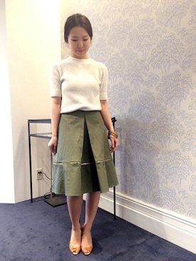 「J&M Davidson（ジェイアンドエムデヴィッドソン）のアイテム」を使った、hayashiさん（レディース・153cm）の春コーディネート