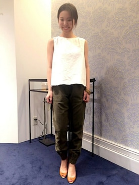 「BARENA（バレナ）のアイテム」を使った、hayashiさん（レディース・153cm）の春コーディネート