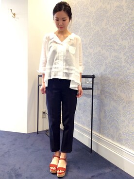 「charles anastase（シャルルアナスタス）のアイテム」を使った、hayashiさん（レディース・153cm）の春コーディネート