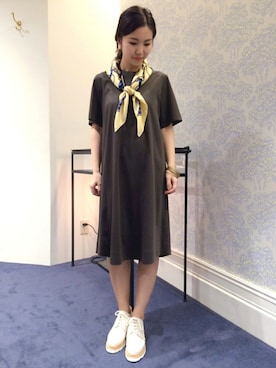 「ホワイトソール」｜hayashiさん（レディース・153cm）の春コーディネート