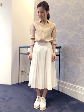 「HELIOPOLE(HELIOPOLE)」｜hayashiさん（レディース・153cm）の春コーディネート