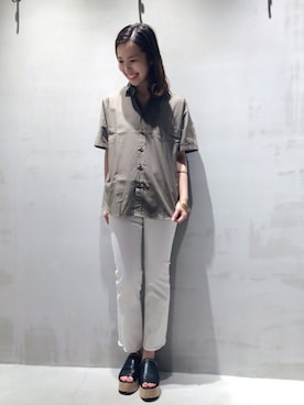 「ORIAN（オリアン）のアイテム」を使った、hayashiさん（レディース・153cm）の春コーディネート