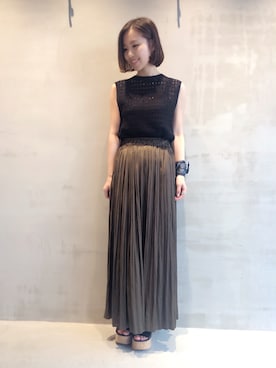 「HELIOPOLE(HELIOPOLE)」｜「アイテム（財布/小物）」を使った、hayashiさん（レディース・153cm）の春コーディネート