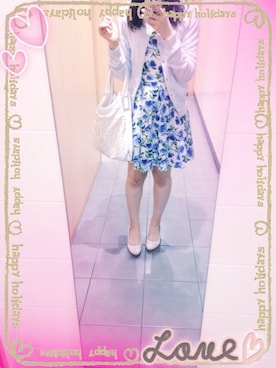 「OPAQUE（オペーク）のアイテム（アクセサリー）」を使った、Alexxさん（レディース・157cm）の夏コーディネート