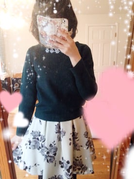 「EBELE MOTION（エベルモーション）のアイテム（その他アウター）」を使った、Alexxさん（レディース・157cm）の冬コーディネート