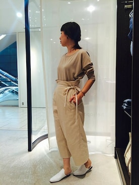 「HELIOPOLE(HELIOPOLE)」｜helio NG-suzuさん（レディース・158cm）の春コーディネート