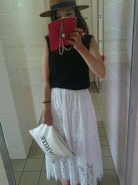 ちぱさん（レディース・160cm）の夏コーディネート