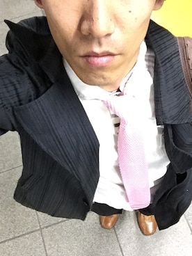 「tk.TAKEO KIKUCHI（ティーケータケオキクチ）のアイテム（その他）」を使った、ひでゴロ〜さん（メンズ・169cm）の秋コーディネート