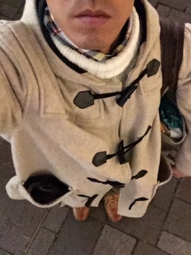 「しまむら（シマムラ）のアイテム（Tシャツ/カットソー）」を使った、ひでゴロ〜さん（メンズ・170cm）の冬コーディネート