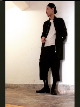「CLOT（クロット）のアイテム（帽子）」を使った、freemankwanさん（メンズ・186cm）の夏コーディネート