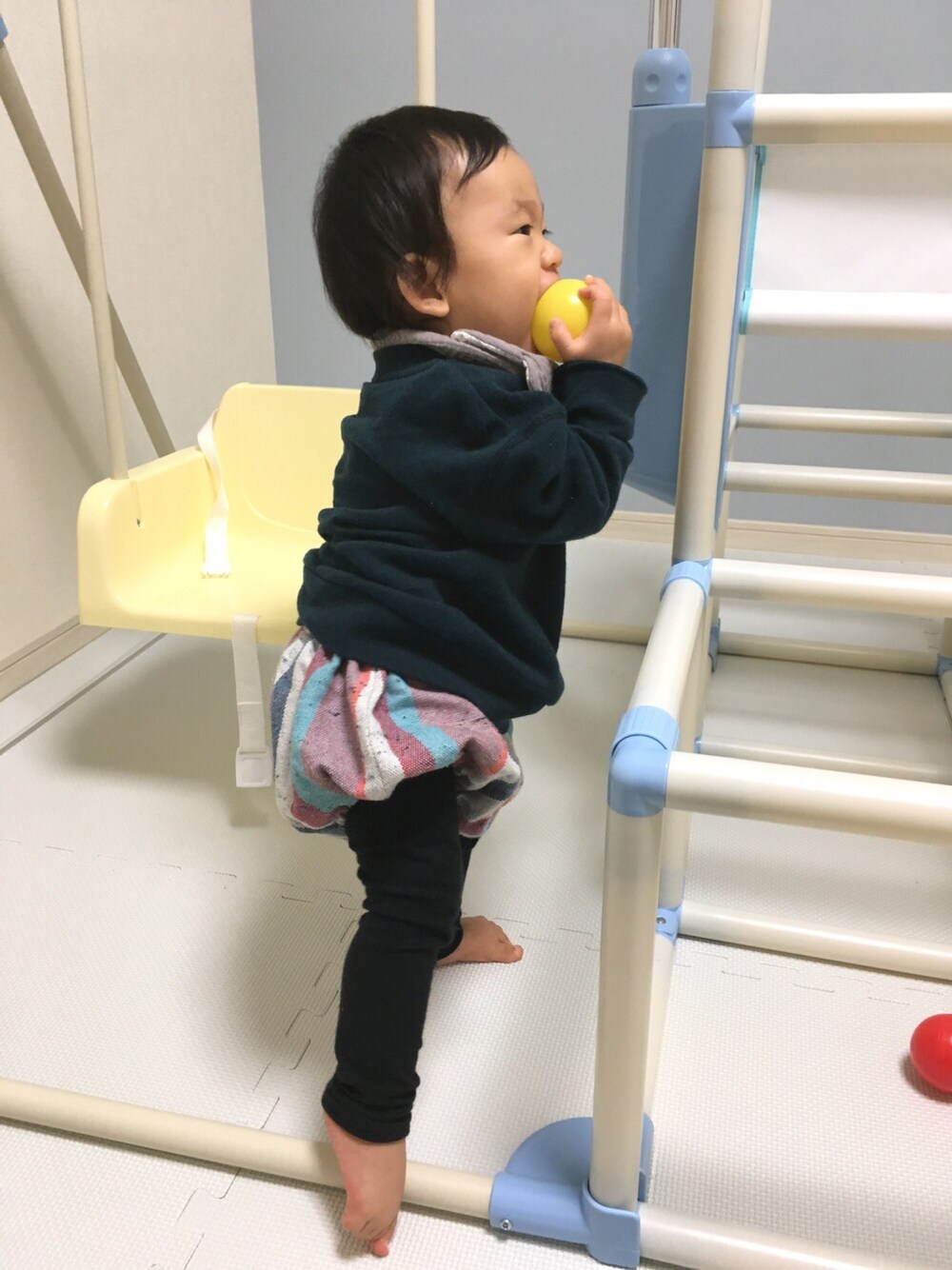 「wolf&rita、キッズファッション、女の子、カジュアル、11か月、０歳」｜「wolf&ritaのアイテム（パンツ、その他）」を使った、tatatari☆さん（キッズ・70cm）の秋コーディネートの1枚目の写真