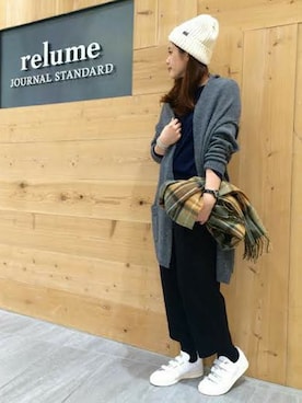 「relume」｜JOURNAL STANDARD relumeくずはモール店 Lady'sスタッフさん（レディース・165cm）の秋コーディネート