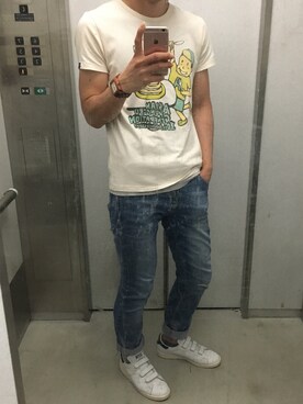 「ホットケーキ」｜hiyokoさん（メンズ・179cm）の夏コーディネート