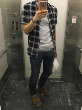 hiyokoさん(メンズ・179cm)の夏コーディネート