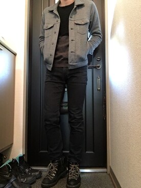 「CEBO（セボ）のアイテム」を使った、hiyokoさん（メンズ・179cm）の秋コーディネート