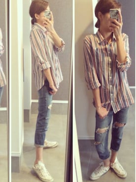 sayakaさん（レディース・166cm）の春コーディネート