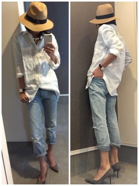 「Daniel Wellington」｜sayakaさん（レディース・166cm）の春コーディネート