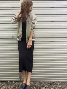 「アイテム（ジャケット/アウター）」を使った、sayakaさん（レディース・166cm・30代）の夏コーディネート