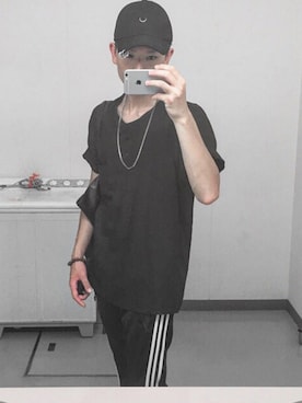 「soe shirts（ソーイシャツ）のアイテム（トップス）」を使った、fujiさん（メンズ・174cm）の夏コーディネート