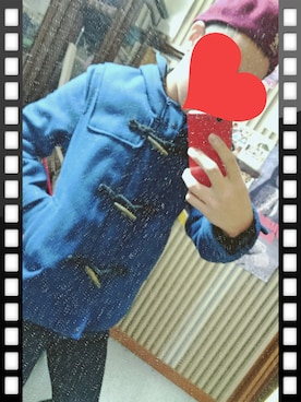 「Pコート」｜「アイテム（ハンチング/ベレー帽）」を使った、O,soutaさん（メンズ・174cm）の冬コーディネート