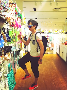 「シティーボーイ」｜たかちゃんさん（メンズ・175cm）の夏コーディネート