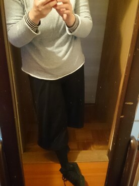「URBAN RESEARCH（アーバンリサーチ）のアイテム（スウェット）」を使った、mash☺さん（キッズ・90cm）の冬コーディネート