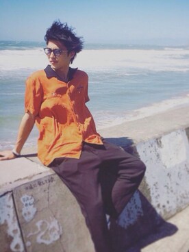 竜也さん（メンズ・177cm）の春コーディネート