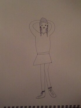 「アイテム（ジャージ、レッド系）」を使った、hugさん（レディース・163cm）の秋コーディネート