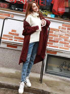 「HEYD（HEYD）のアイテム」を使った、ヘイドさん（レディース・165cm）の冬コーディネート