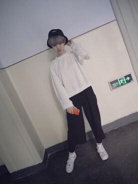 「loose pants」｜Yulia Chouさん（レディース・164cm）の春コーディネート