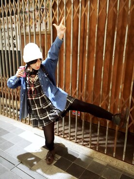 「Anisha（アニーシャ）のアイテム」を使った、chakku さん（レディース・168cm）の秋コーディネート