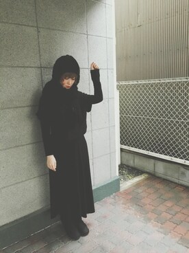 「チャイハネ（チャイハネ）のアイテム（ニット/セーター）」を使った、chakku さん（レディース・168cm）の冬コーディネート