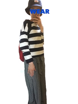 「UP START（アップスタート）のアイテム」を使った、pororiさん（レディース・163cm）の春コーディネート
