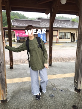 「Manhattan Portage」｜pororiさん（レディース・163cm）の夏コーディネート