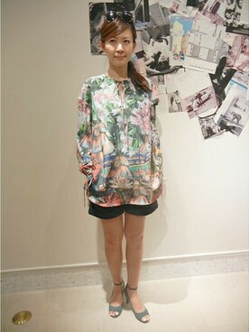 スタッフ4さん（レディース・161cm）の春コーディネート