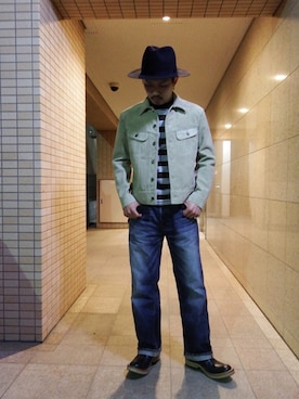 「COOTIE」｜「アイテム（その他アウター）」を使った、RealjamSTAFFさん（メンズ・170cm）の春コーディネート