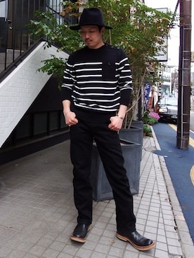 「COOTIE PRODUCTIONS（クーティープロダクションズ）のアイテム」を使った、RealjamSTAFFさん（メンズ・170cm）の春コーディネート