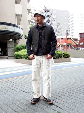 「アイテム（ハット、その他）」を使った、RealjamSTAFFさん（メンズ・170cm）の春コーディネート