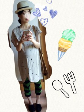 yumusic81さん（レディース・163cm）の夏コーディネート